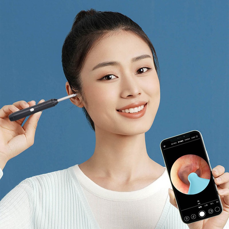 Ear Wax Removal Tool LED Light 1080P Ear Scope Camera