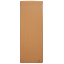 Everyday Yoga Mat Premium Edition, Non-Slip Exercise & Fitness Mat - Eco-Friendly, Anti-Tear, 3-5mm Thickness for Yoga, Pilates & Floor Workouts Natural Cork - 5mm