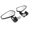 KEEPDSGN 7/8" 22mm Handle Bar End Mirrors Rearview Arrow For