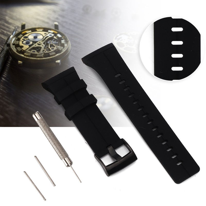 Outdoor Silicone Watchband Watch Strap Replacement Accessory for SUUNTO SPARTAN