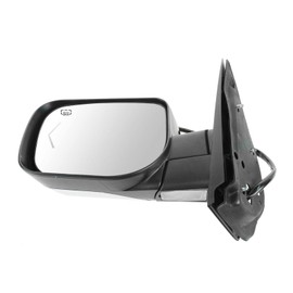 Left Mirror Power with Heat with Memory with Mirror Turn Signal Drivers Side Compatible with 2008-2010 INFINITI QX56 2008-2015 Nissan Armada 2009-2015 TITAN