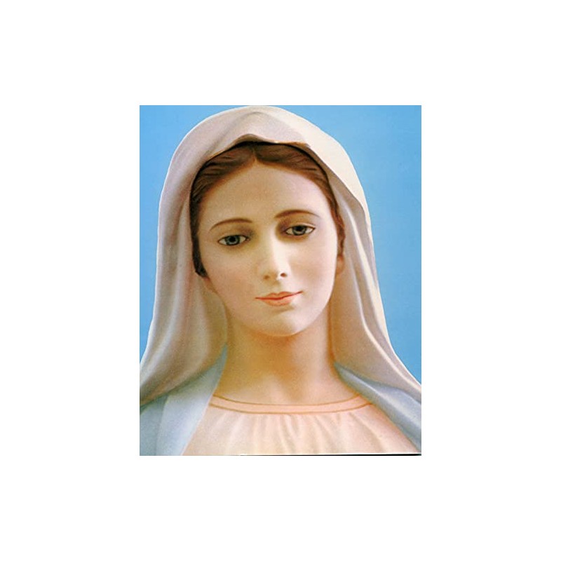 Catholic print picture - Mary 7-8" x 10" ready to