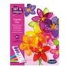 Sentosphère 3909510 Crystal Flower Craft Kit, DIY Creative Set for