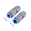 sourcing map Straight Push to Connector Reducer Fitting 10mm to