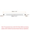 PATIKIL 11.8" Universal Gooseneck Hose, 1 Pcs M10 to M8