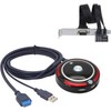 XMSJSIY PC Switch External PC Power Button, Desktop PC Power