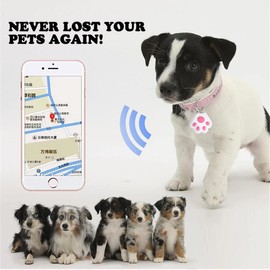Mini Cat/Dog GPS Tracking Locator, Bluetooth Tracker for Children, Pets, Dogs, Cats, Wallet, Luggage, Keys, Finder, Smart Tracker, Waterproof, Portable Device, Pet Locator, Loss Prevention