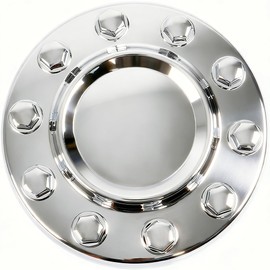 tycardor HT 68053038AA Front Chrome Wheel Center Cap Hub Cover Compatible with Dodge Ram 4500 5500 2011-2018 Front Wheel