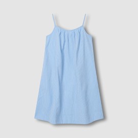 JAJU [JAJU] Women's Cotton Seersucker Sleeveless Pajama Dress (Choose 1 of 3)