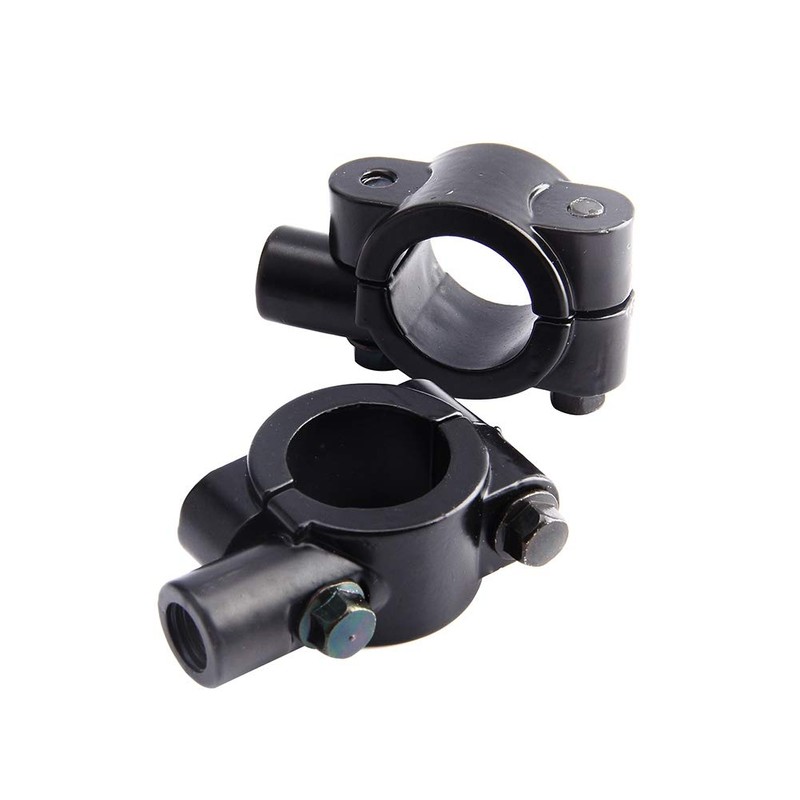 Soporte universal para espejo de manillar de motocicleta, 10 mm,