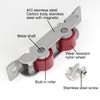 Set of 4 Push-Pull Window Roller, Double Wheel, Sliding Window,