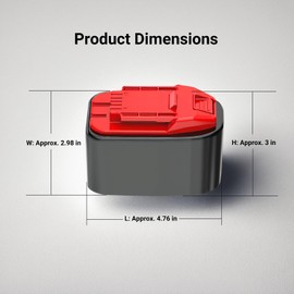 Adapter for Bauer 20V Tools - Compatible with Ryobi 18V Batteries for Powering, No Charging Function, 1 Adapter Only