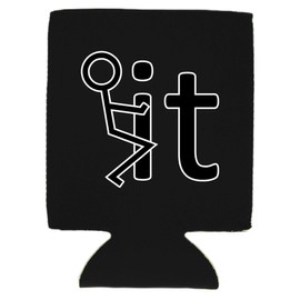 Fck It Magnetic Can Coolie (Black, 2)