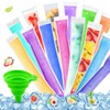Water Ice Bags, Pack of 300 Popsicle Bags, Popsicle Moulds