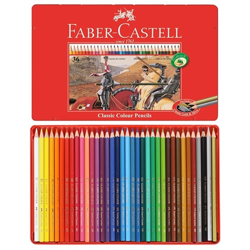 Faber Castell 36 Classic Colour Pencils