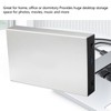 3.5 Inch External Hard Drive Enclosure Aluminum Alloy USB3.0 To