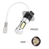 Led H3,1Par Luces de Antiniebla H3 4014 LED faros antiniebla
