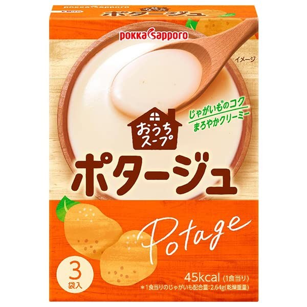 Pokka Sapporo Home Soup, Potage, 1.2 oz (36.0 g) (3P)