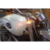 VICTORY MOTORCYCLE LED FORK SPIKE FRONT TURN SIGNAL INDICATOR RELOCATION