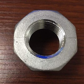 GNSN Thread Reducer Bushing Pipe Fitting SS 304 NPT Hex Bushing Adapter Reducing (Male x Female, 1/2" x 1")