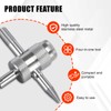 HIAHXC 4-Way Valve Core Tools,4-in-1 Tire Valve Tool Stem Core