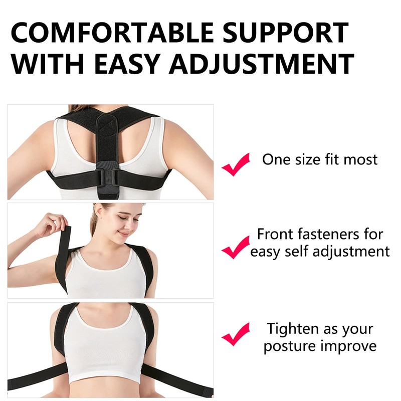 Back Straightener, Posture Trainer Posture Corrector for Men and Women,