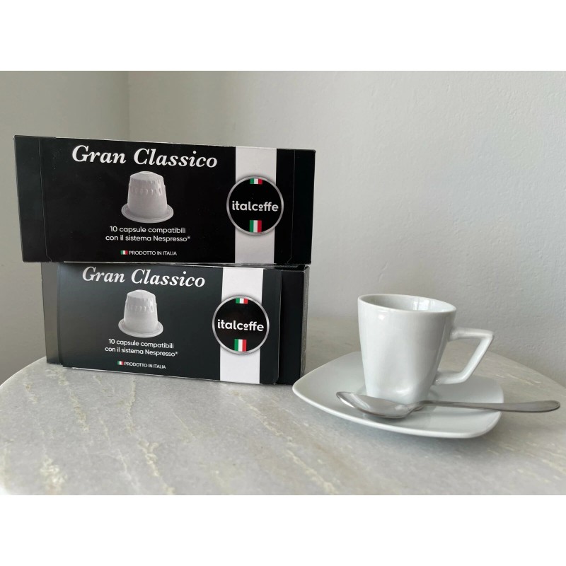 Italcoffe coffee expresso Best Flavor Espresso capsules compatible Nespresso -
