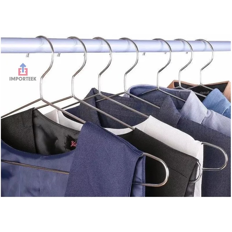 Importeek Set 150 Ganchos Ropa Organizador Acero Inoxidable Tintoreria