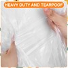 1 Pack Plastic Sofa Covers, 300 x 135cm Waterproof &