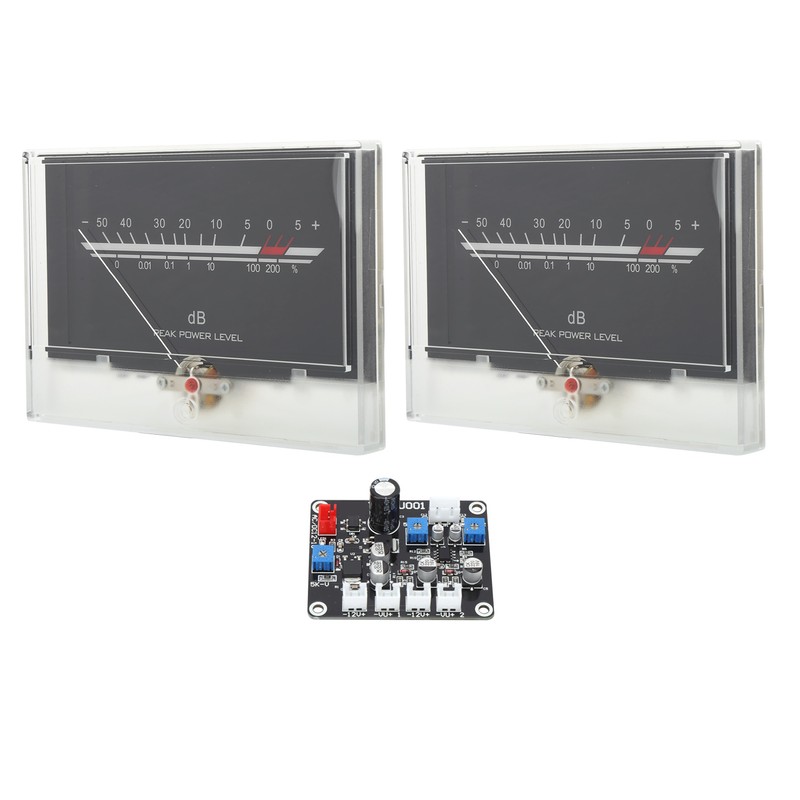 TS-DBPW-134-2Q DB Level VU Meter Head with Driver Board White