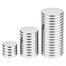 60 pcs Small Strong Rare Earth Magnets,6 * 2mm N52 Tiny Round Heavy Duty Neodymium Disc Refrigerator Magnets for Whiteboard,Crafts,DIY,Model Building,Home, Kitchen, Office, Schooland Industrial Use
