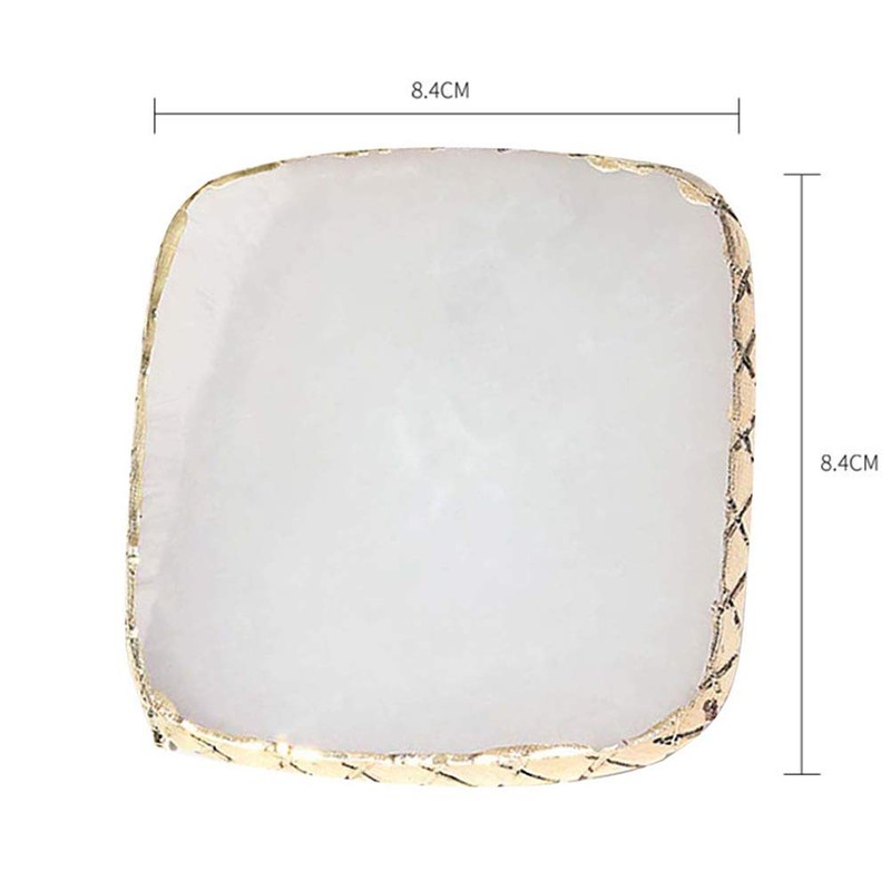 1 Pack Nail Square Palette Crystal Resin Agate Phnom Penh
