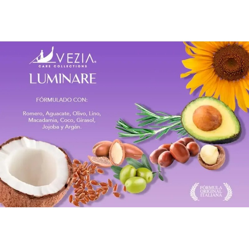 Kit Shampoo Y Acondicionador Matizador Luminare Vezia