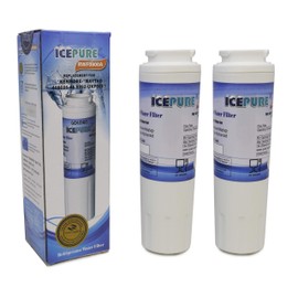 2 x IcePure RFC0900A Fridge Water Filter Compatible with Maytag UKF8001 Fridge Water Filter