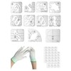 15 PCS Free Motion Quilting Template Set Includes 11 Quilting