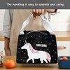 CHSZSH 1 Pcs Unicorn Bag, 2 Pcs Unicorn Pendants, Girls