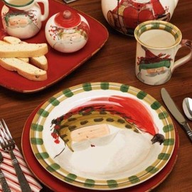 Vietri Old St. Nick Mug - Green Hat