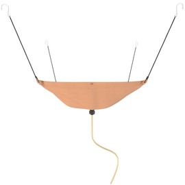 Tredre Ceiling Leak Diverter, Heavy Duty 420D Oxford Fabric Roof Ceiling Leak Drip Diverter Tarp with 10ft Drain Hose, Khaki, 10' x 10'