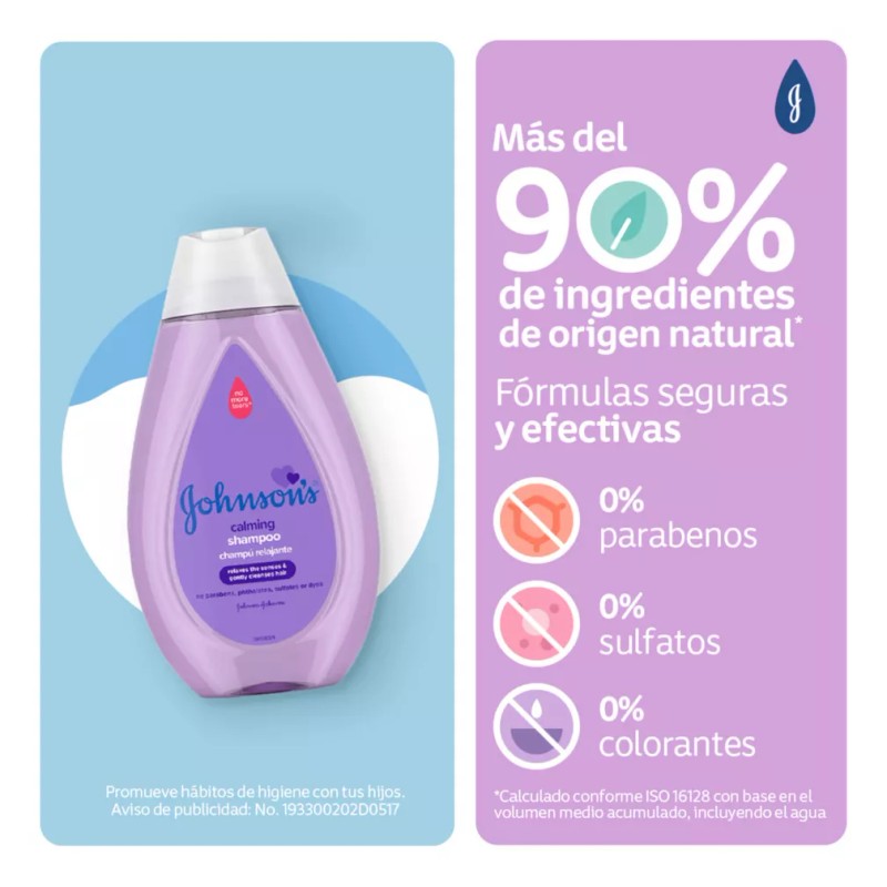 Johnson's Shampoo Para Bebé Johnson's Antes De Dormir 400 mL