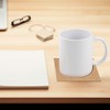 150 Pcs self Adhesive Cork Coasters Bulk,4"x 4" Coaster Bottoms