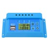 Solar Charge Controller PWM LCD Display Parameter Adjustable 2 USB