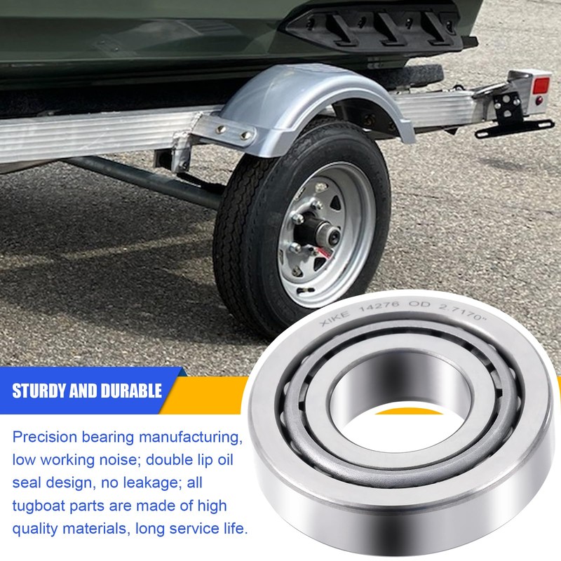 XiKe 2 Set Fits 6,000-7,000 lb Axles Trailer Wheel Hub