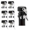 WOTOR Champagne&Wine Bottle Stoppers Stainless Steel with Food Grade Silicone,
