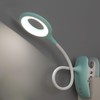 GCDFGV Clip On Reading Light for Bed Headboard, USB Rechargeable
