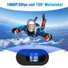 Tebetu Mini Actionkamera 1080P, Action Cam Motorrad mit 150°Weitwinkel &
