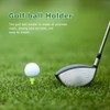 Munsesi 100pcs Golf Tees Plastic, 25mm Green Castle Golf Tees,