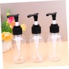 Vaguelly 6Pcs Refillable Pet Emulsion Bottles Transparent Subpackaging Bottles with