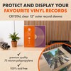 50x 12 Inch Standard Outer Vinyl Record Sleeves | Crystal
