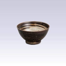 Tokyo Matcha Selection - Mashiko-yaki - Matcha bowl - CHARCOAL HAKE [Standard ship by SAL: NO Tracking number & Insurance]