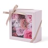 Francfranc Kadochesu Petal Square Pink Flower Roses Bath Salts Bath